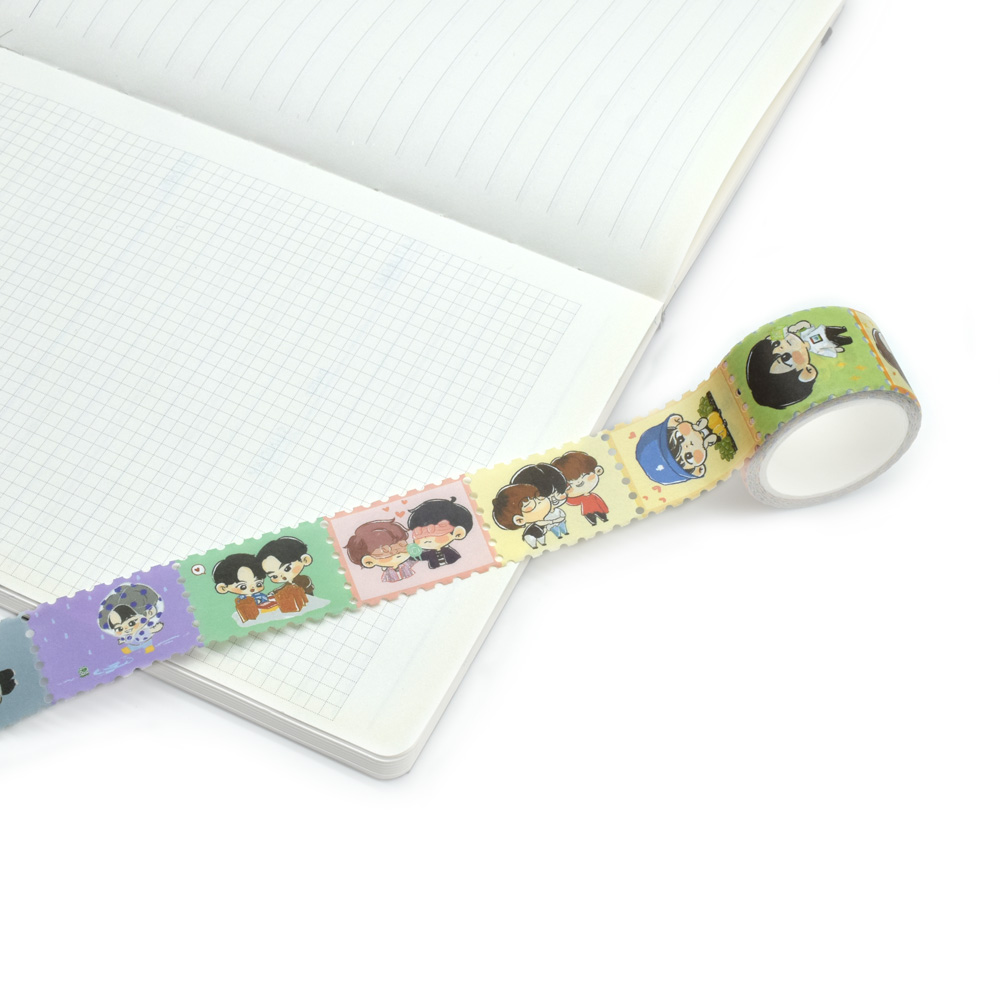 Stamp washi tape