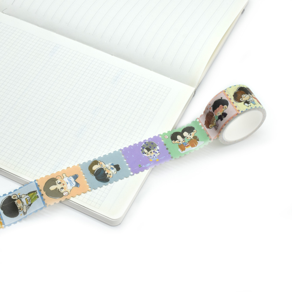 Stamp washi tape