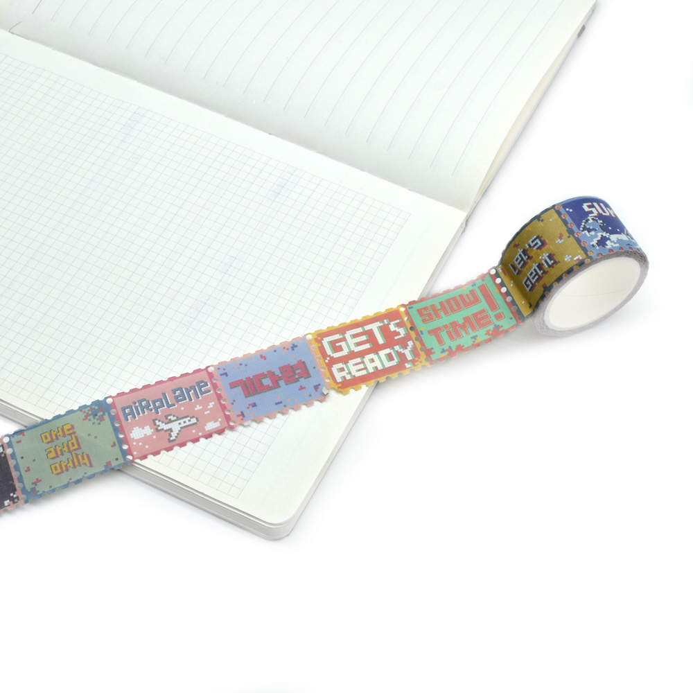 Stamp washi tape