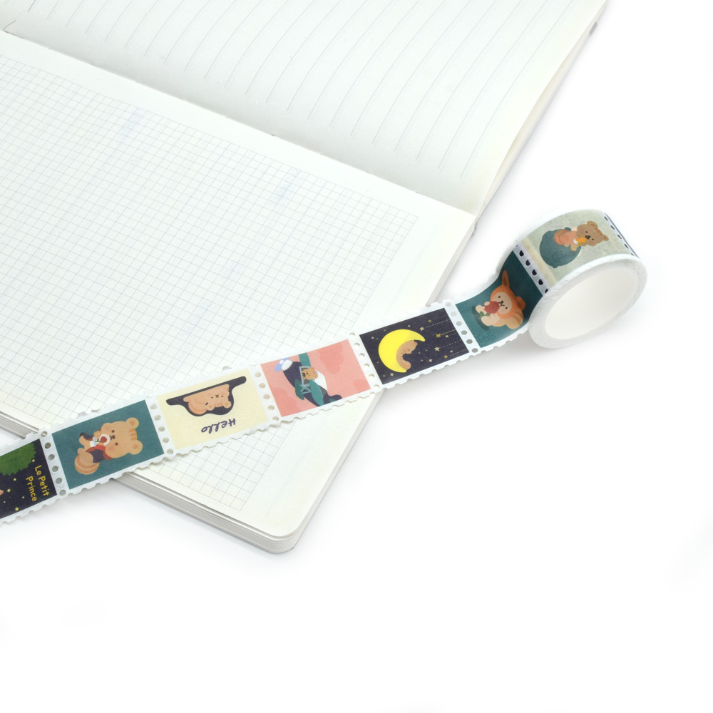 Stamp washi tape