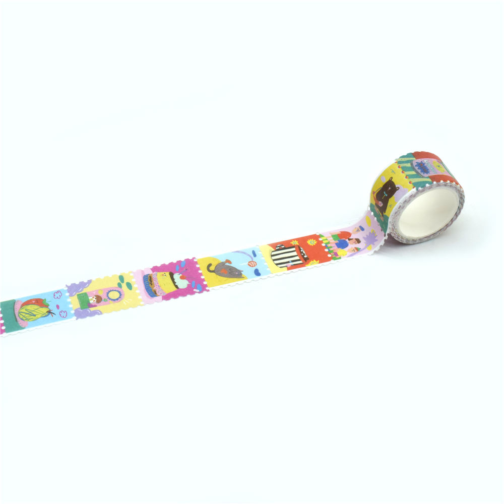 Custom Print Stamp Shape Washi Tape