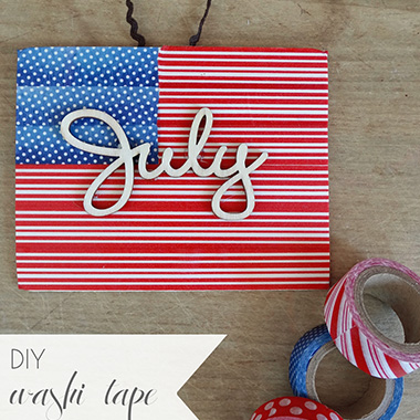 4th of July Washi Tape Exclusive Custom Design by Brithzy Crafts Decorative  Tape for Crafting and Planning 