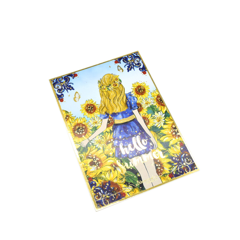 custom Foil Print Card