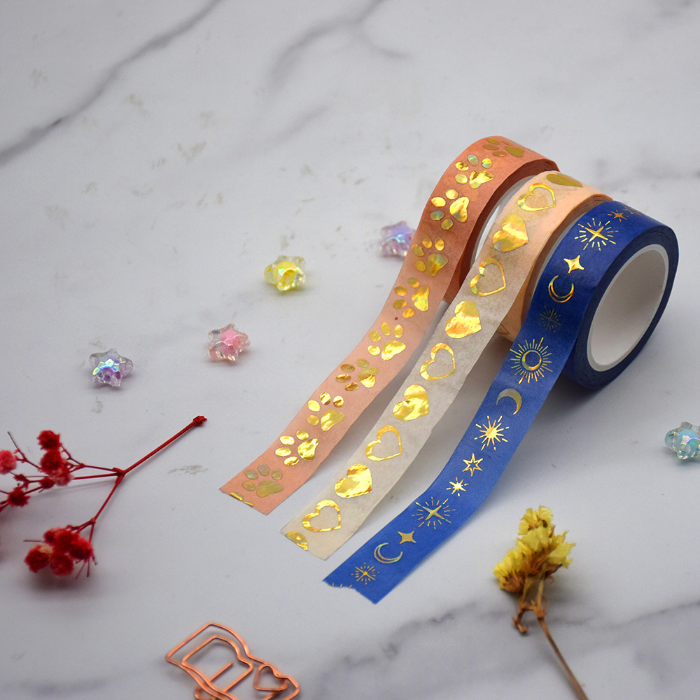 Scodix Raised Foil Washi Tape - craftwashitape
